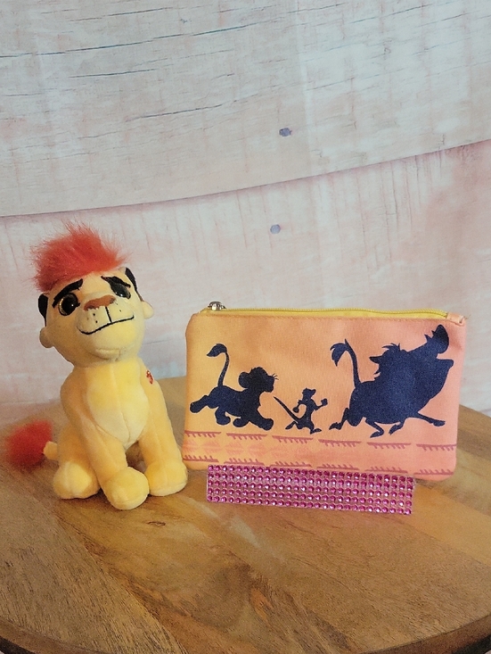 Disney Other - The Lion King Plushie And Pouch Bundle